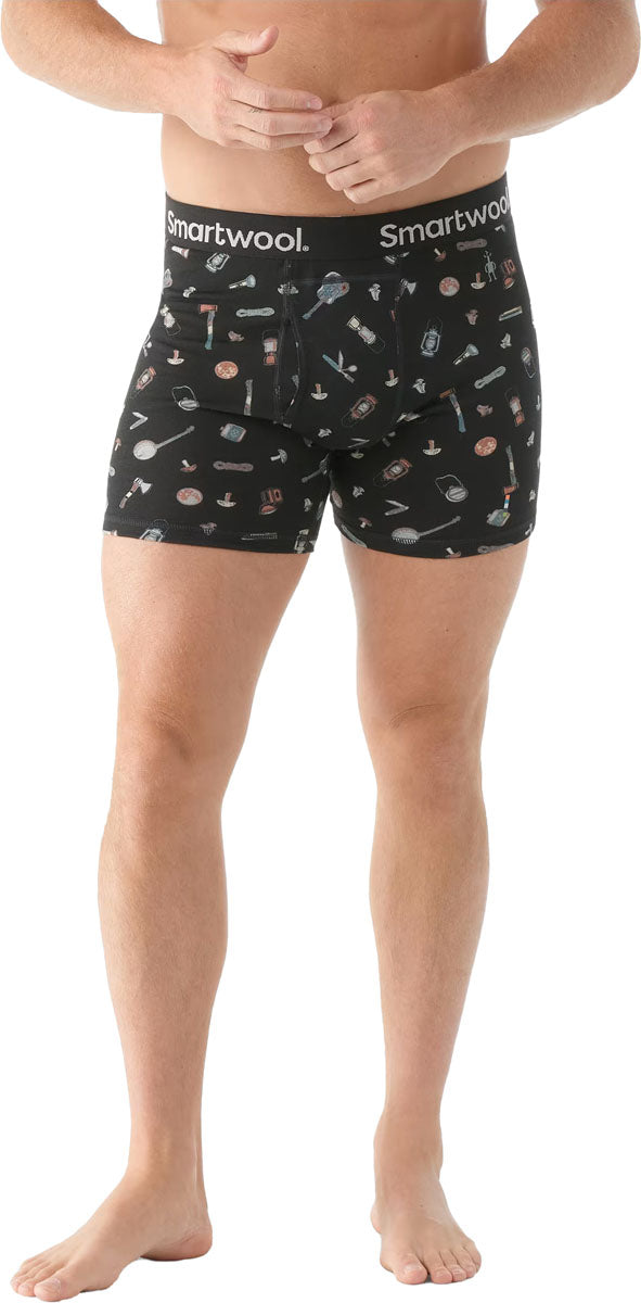 Merino Print Boxer - Men's