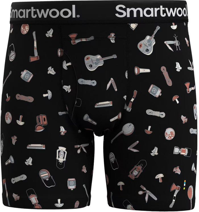 Merino Print Boxer - Men's