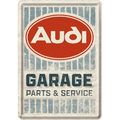 Metalen postkaart Audi Garage | Nostalgic-Art