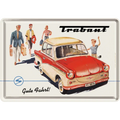 Metalen postkaart Trabant Gute Fahrt | Nostalgic-Art