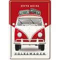 Metalen postkaart Volkswagen Gute Reise | Nostalgic-Art