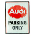 Metalen wandbord Audi parking only 30x40 cm | Nostalgic-Art
