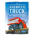 Metalen wandbord Ford America's Truck F100 30x40cm | Nostalgic-Art