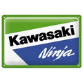 Metalen wandbord Kawasaki Ninja 20x30 cm | Nostalgic-Art