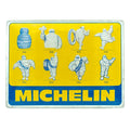 Metalen wandbord Michelin logo evolutie 30x40cm | Nostalgic-Art