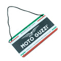Metalen wandbord Moto Guzzi Italian Motorcycles Hangend | Nostalgic-Art