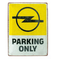 Metalen wandbord Opel Parking Only 30x40cm | Nostalgic-Art