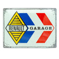 Metalen wandbord Renault Garage 30x40cm | Nostalgic-Art