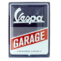 Metalen wandbord Vespa Garage 30x40cm | Nostalgic-Art