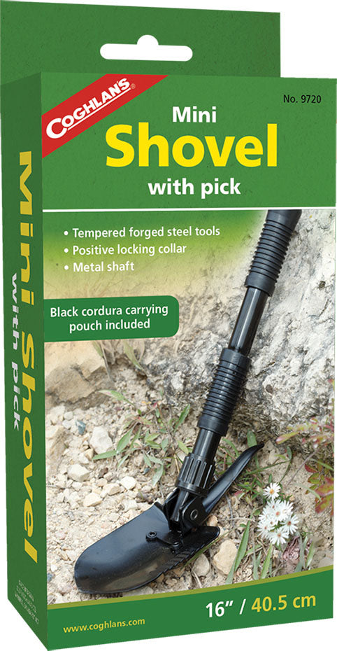 Mini Shovel with Pick