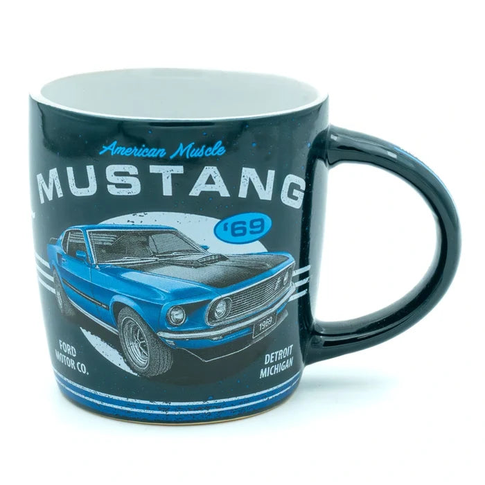 Mok Ford Mustang 1969 Mach 1 | Nostalgic-Art