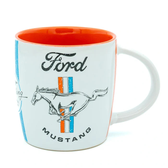 Mok Ford Mustang Horse & Stripes logo | Nostalgic-Art