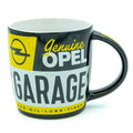 Mok Opel Garage zwart keramiek | Nostalgic-Art
