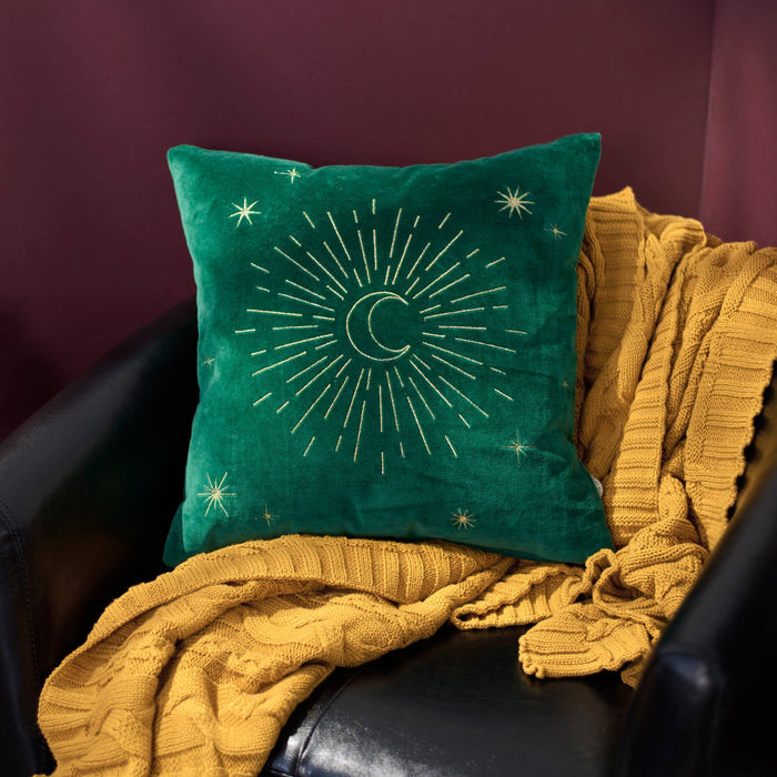 Moon And Stars Pillow