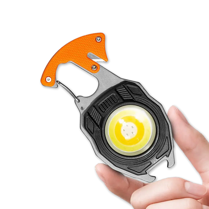 Multi-Tool Survival 9-In-1 with LED Light - 6 Pieces Per Retail Ready Display 24032 - NOVELTY INC WHOLESALE