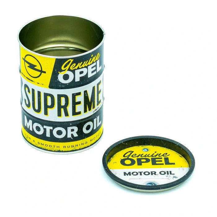Olievat spaarpot Opel Supreme Motor Oil | Nostalgic-Art