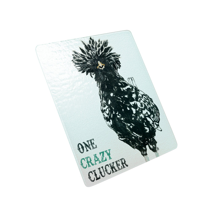 One Crazy Clucker By Dolly Estelle Cutting Board