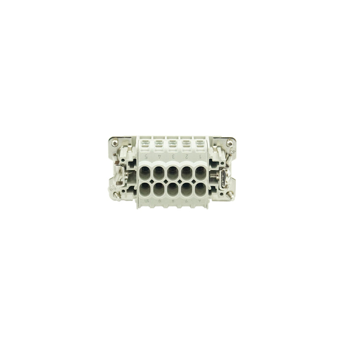 P - female cartridge 10pin cabelconn. - Milcotec