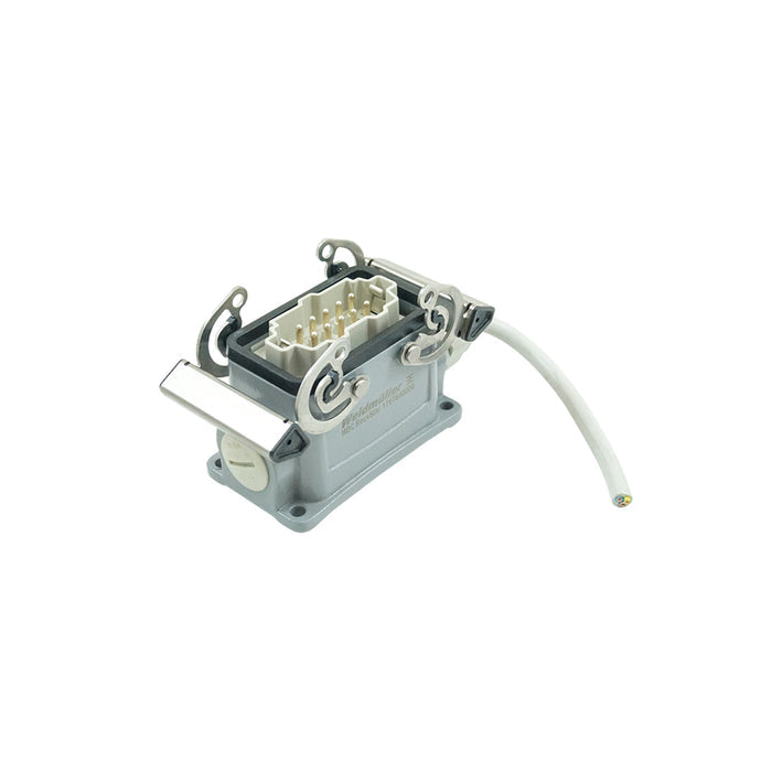P - Male cartidge 10-pin mounting plug - Milcotec