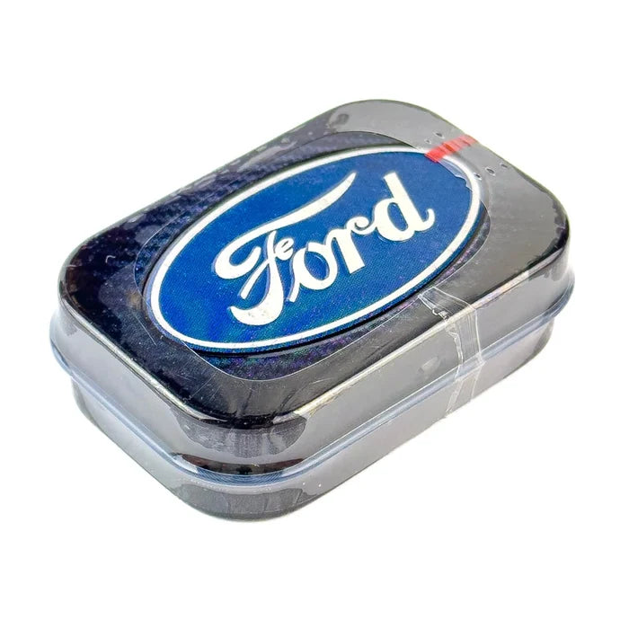 Pepermunt doosje Ford Logo Blue Shine | Nostalgic-Art