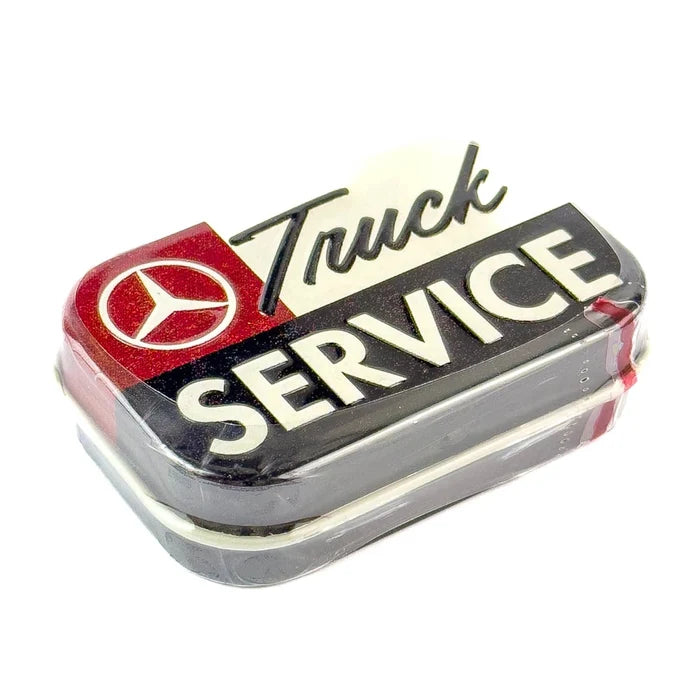 Pepermunt doosje Mercedes Truck Service | Nostalgic-Art