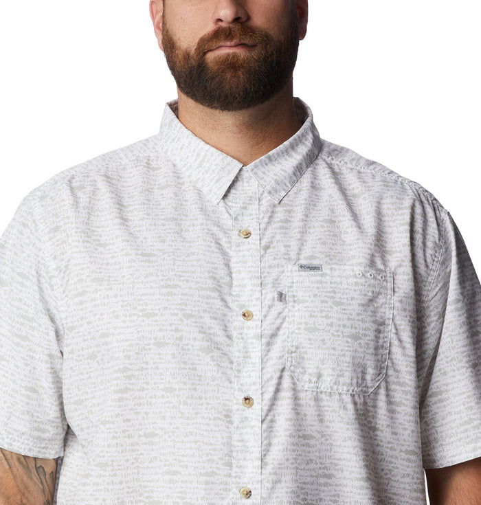 PFG Super Slack Tide Men’s Short Sleeve Shirt - Plus Size