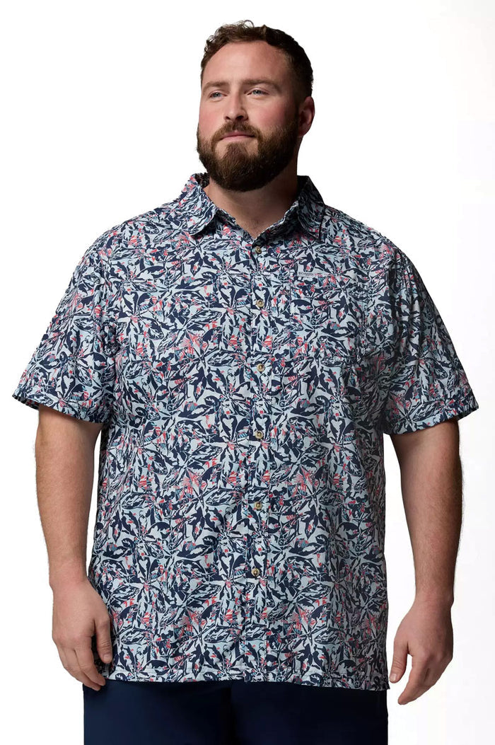 PFG Super Slack Tide Men’s Short Sleeve Shirt - Plus Size
