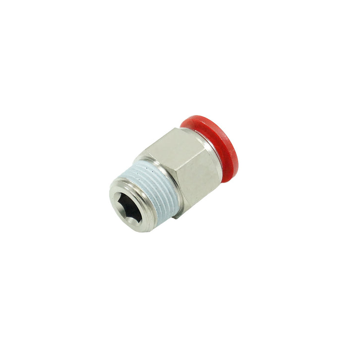 PNEUFIT C Straight Adapter 3/8'' - 12mm - Milcotec