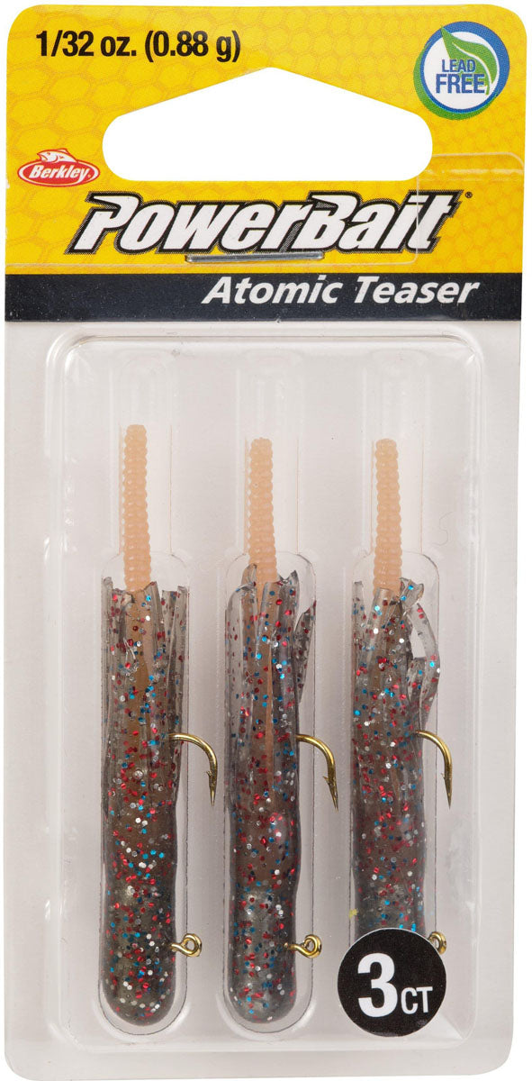 PowerBait Atomic Teaser Rigged Soft Swimbait - 1/32 oz. - 3/PK