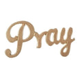 Pray Word Cut-Out