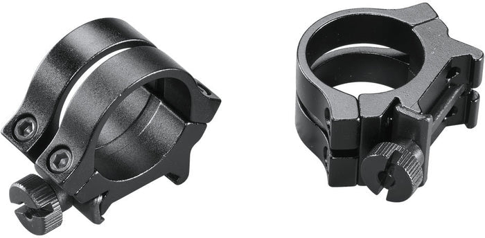 Quad-Lock Detachable Scope Rings - Medium - Matte - 1 in.