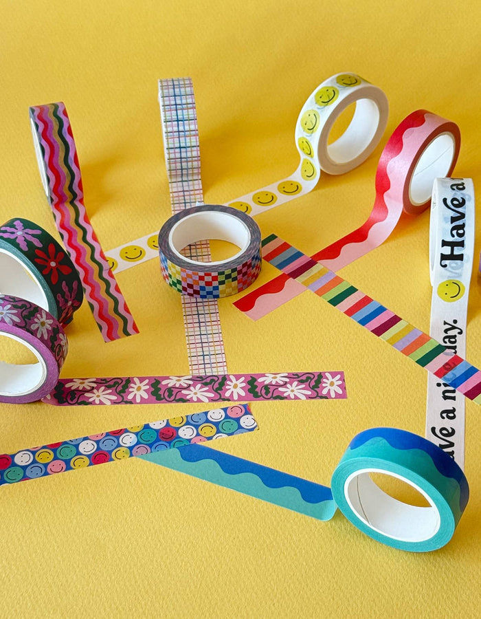 Rainbow Washi Tape, Set of 3
