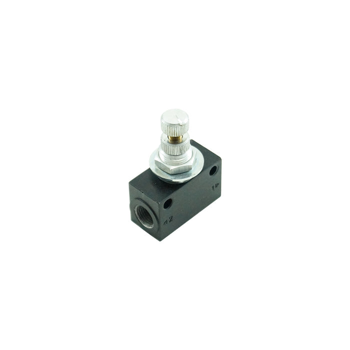Regulator uni-directional block form 1/8" - Milcotec