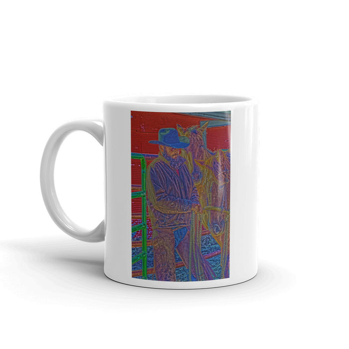 Retro Vintage Cowboy Mug