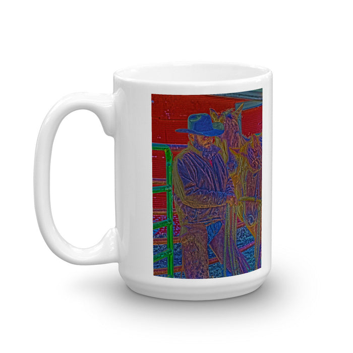 Retro Vintage Cowboy Mug