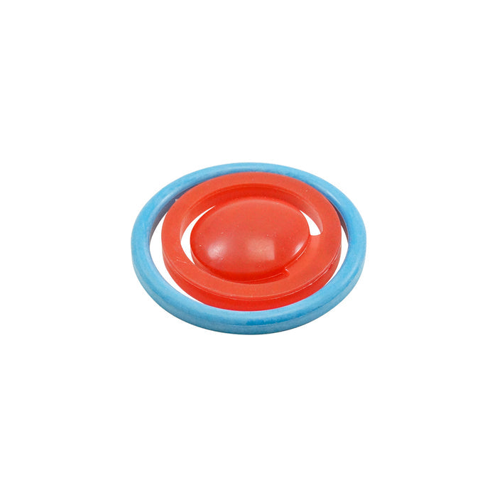 Return valve + O-ring milk filter, blue - Milcotec
