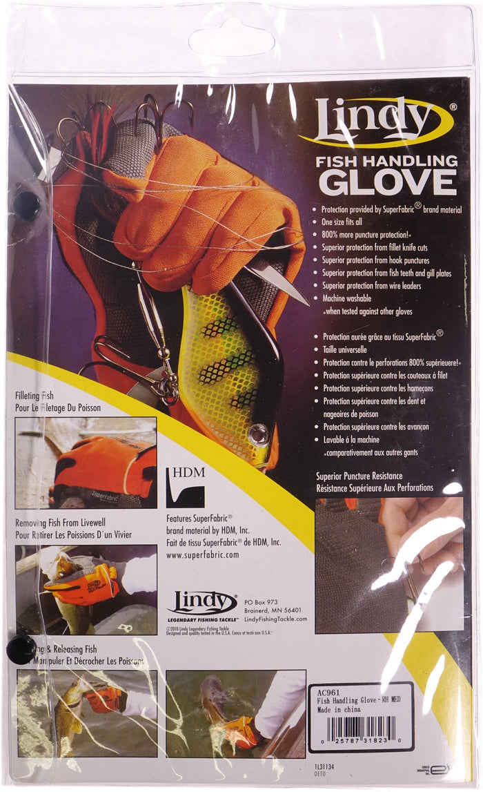 Right-Handed Fish Handling Glove - M