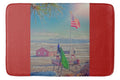 Roger and The American Flag Bath Mat