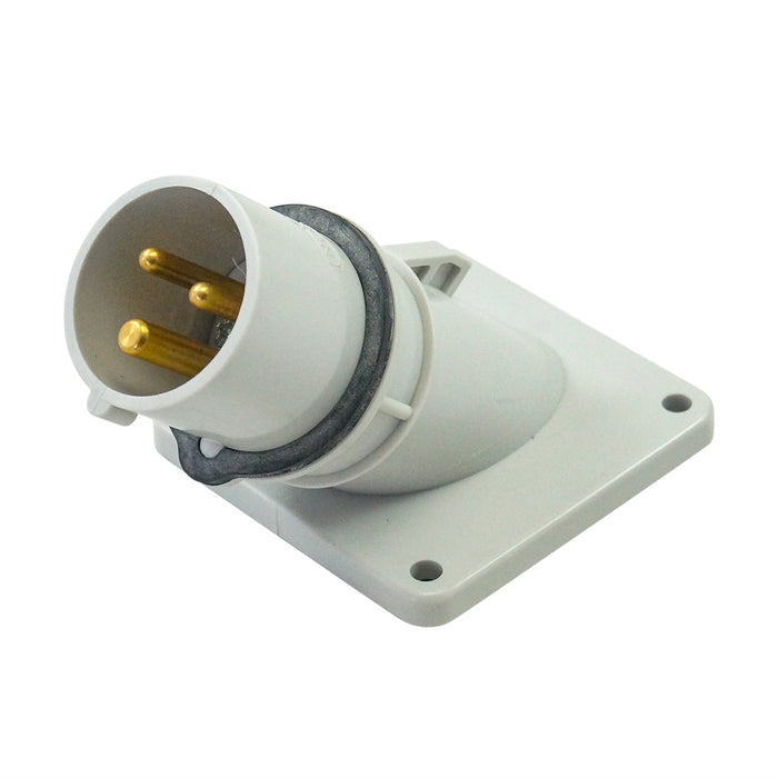SII - CEE mounting plug 16 A 3-pin - Milcotec