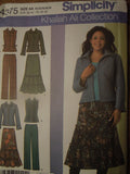 Simplicity 4375, Misses Separates, UNCUT Sewing Pattern