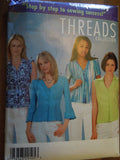 Simplicity 4586, Misses Blouses, UNCUT Sewing Pattern