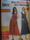 Simplicity 7445, Misses, Dresses, Maternity, Uncut Sewing Pattern