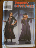 Simplicity 8750, Misses Dresses, Costumes, Uncut Sewing Pattern, Sz Varies