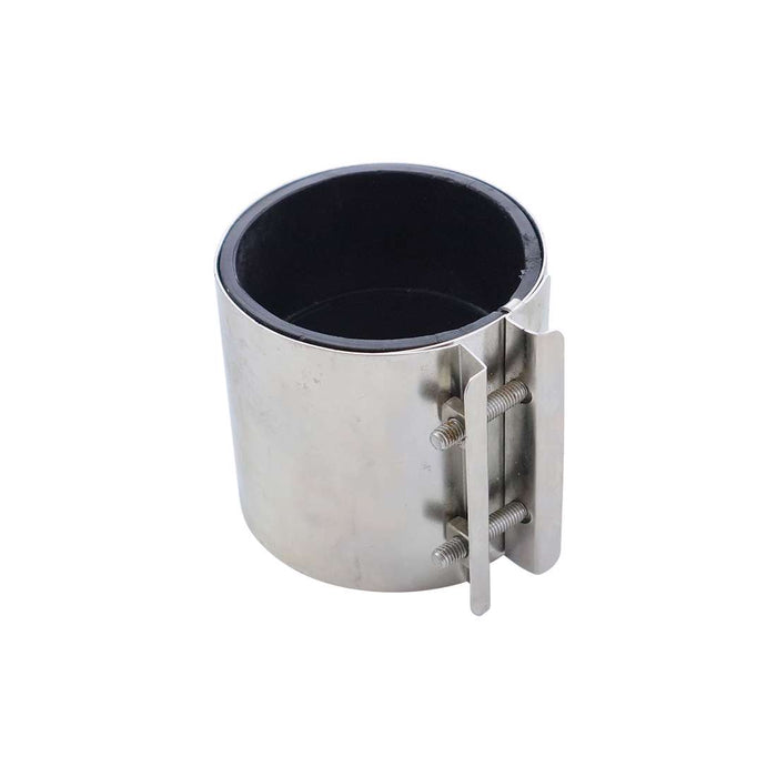 Stainless steel union - 3", black - Milcotec