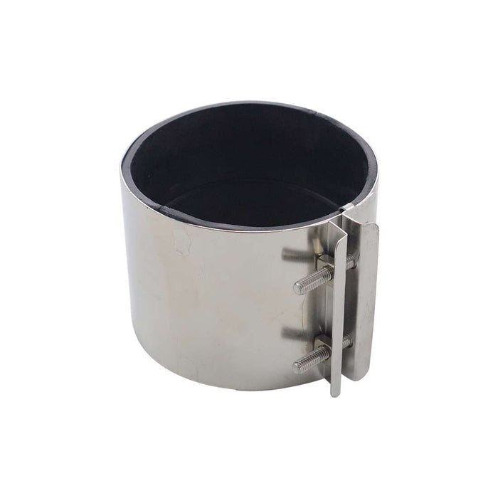 Stainless steel union - 4" (high heat black) - Milcotec