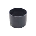 Stainless Steel Union Rubber Sleeve - 4'' - Black - Milcotec