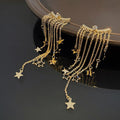 STAR TASSEL EARRINGS (PAIR) - Alonna's Legging Land