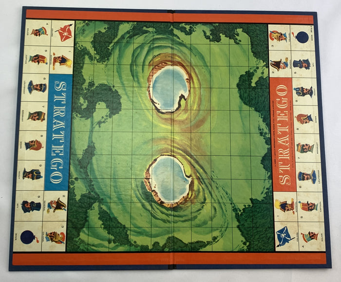 Stratego Game - 1962 - Milton Bradley - Excellent Condition