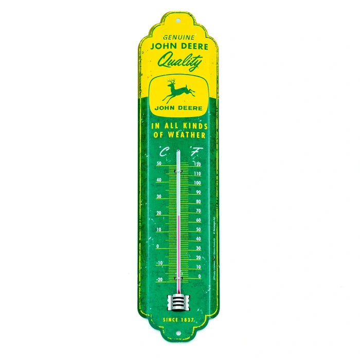 Thermometer John Deere all kinds of weather | Nostalgic-Art