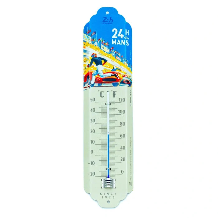 Thermometer Le Mans racing poster | Nostalgic-Art